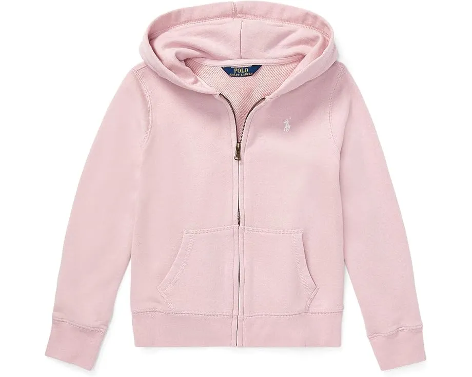 Худи Polo Ralph Lauren Kids из мягкого флиса с капюшоном и карманами-кенгуру