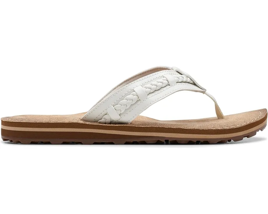 Сандалии Clarks Fenner Nerice с плетеным ремешком и мягкой стелькой