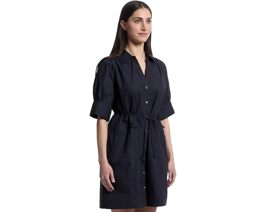 Платье-рубашка Lilla P с присборенными рукавами и поясом