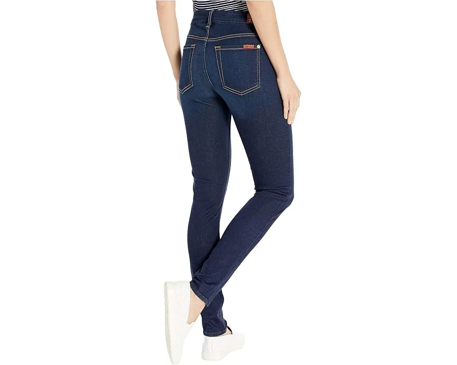 Джинсы 7 For All Mankind High Waist Ankle Skinny с высокой посадкой