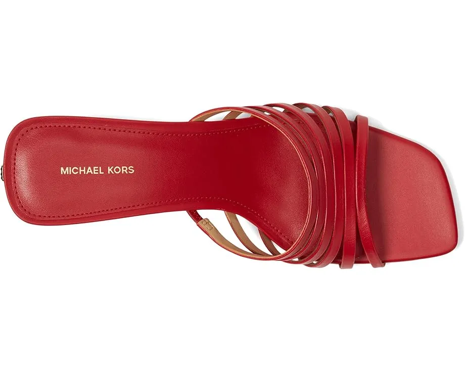 MICHAEL Michael Kors босоножки Haisley Kitten на шпильке с ремешками