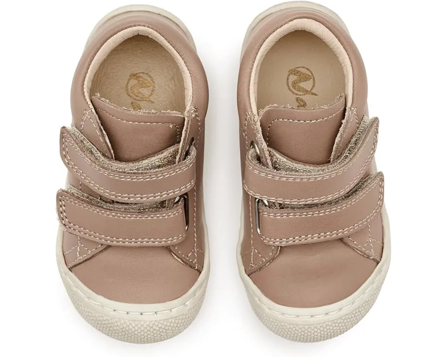 Кроссовки Naturino Cocoon Vl для малышей из мягкой кожи Nappa с защитой носка