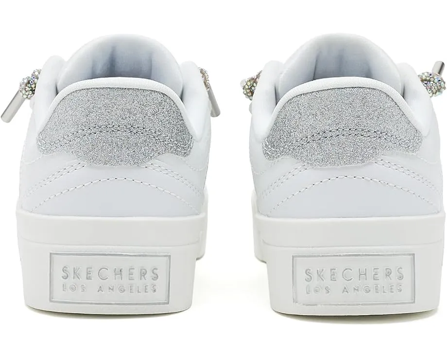 Кроссовки без рук Hands Free Slip Ins Skechers Aura LX 310769L белые