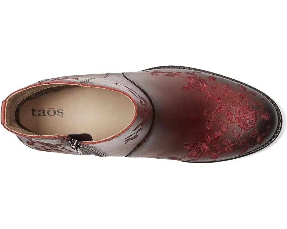 Ботинки Taos Footwear Privilege 2 в вестерн-стиле с вышивкой и молнией