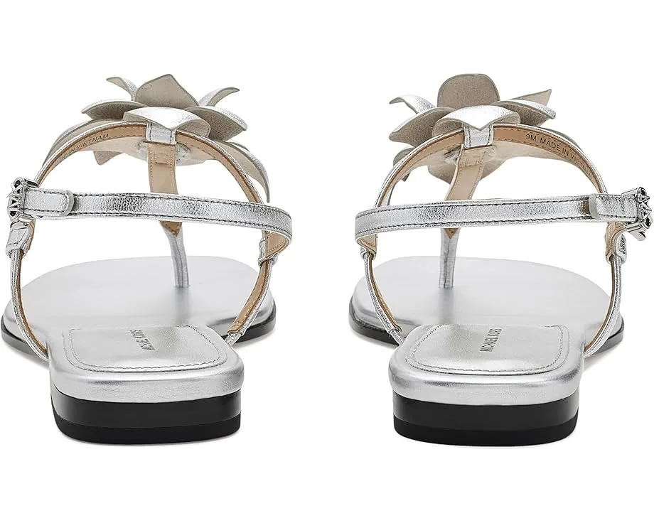 Сандалии Jacie Thong MICHAEL Michael Kors с кожаным цветком