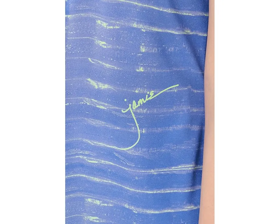 Топ Jamie Sadock Frequency Print без рукавов с воротником и застежкой на пуговицы