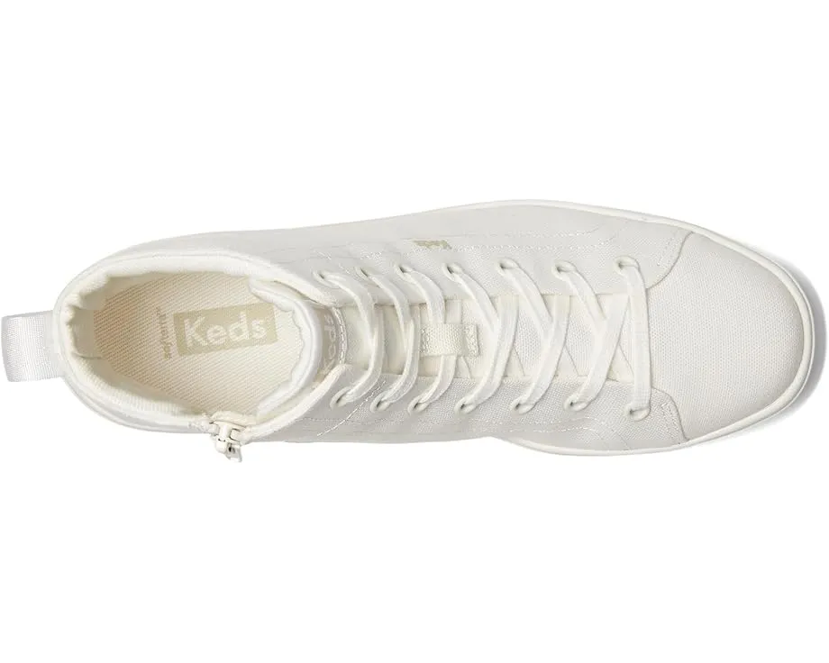 Кроссовки Keds Skyler Hi на высокой платформе с боковой молнией