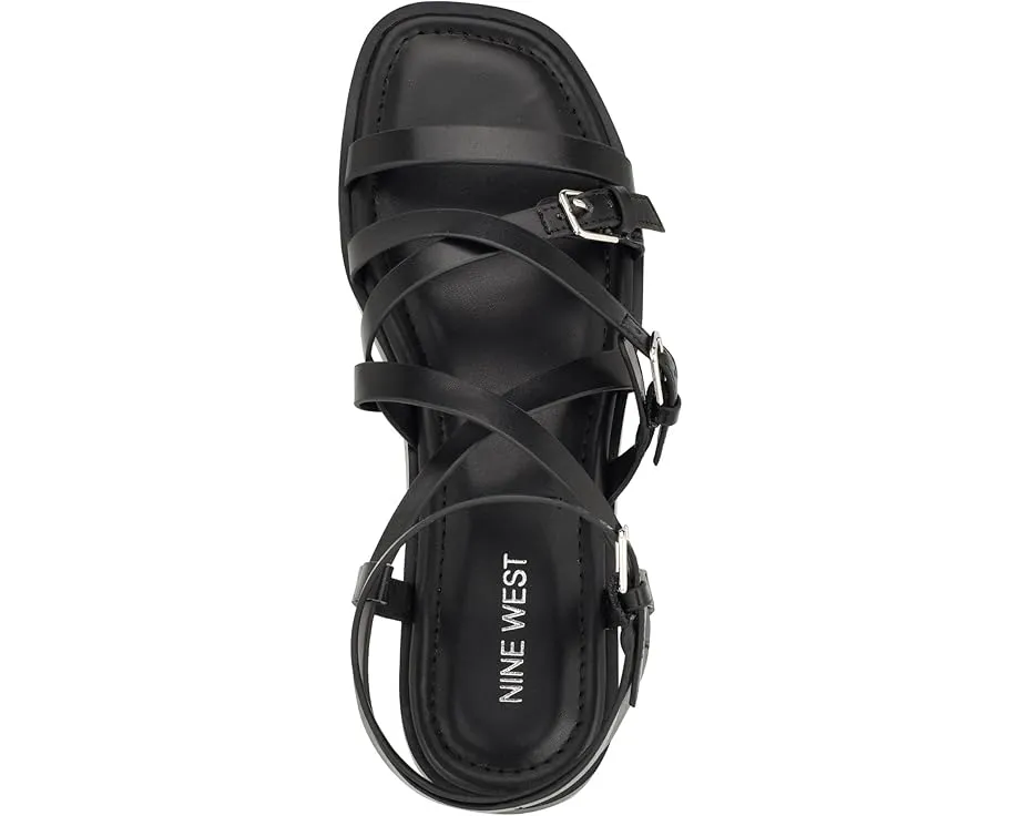 Босоножки Nine West Rulen с квадратным вырезом и ремешками