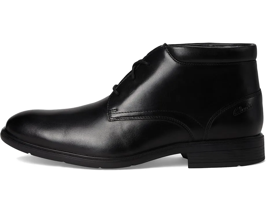 Ботинки Clarks Steadwell Mid из цельнозерновой кожи с противоскользящей подошвой