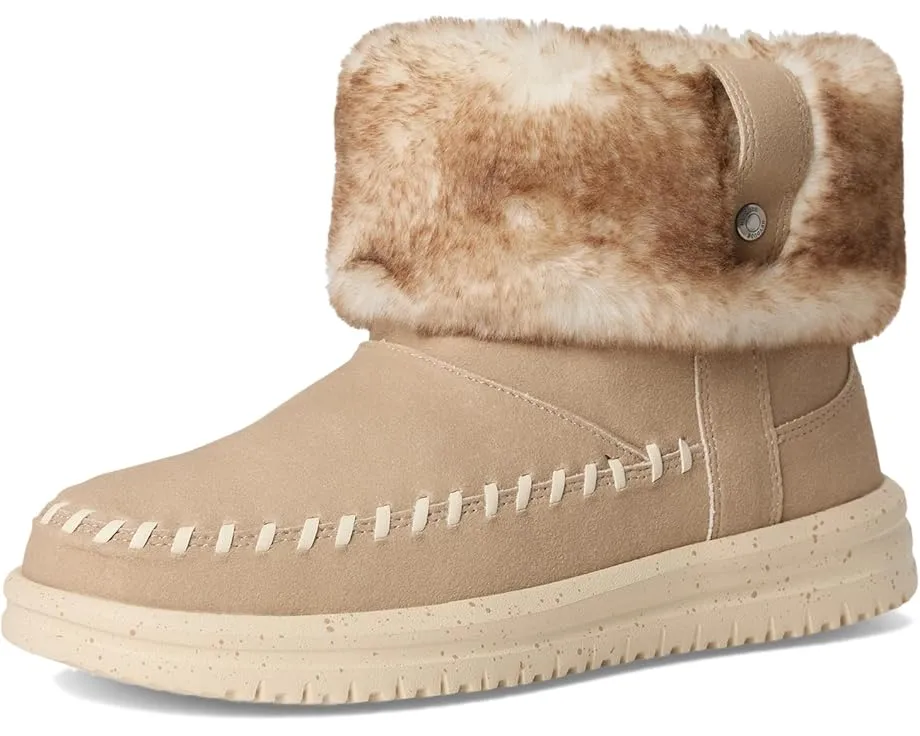 Hey Dude ботинки Camden Cuff Classic Cozy с искусственным мехом и подкладкой из полиэстера