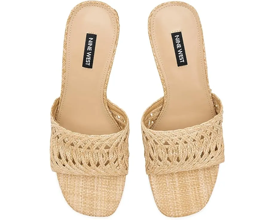 Туфли Nimma с открытым носком и танкеткой Nine West