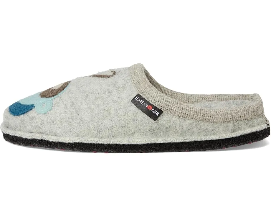 Тапочки Haflinger Latte из вареной шерсти с терморегуляцией
