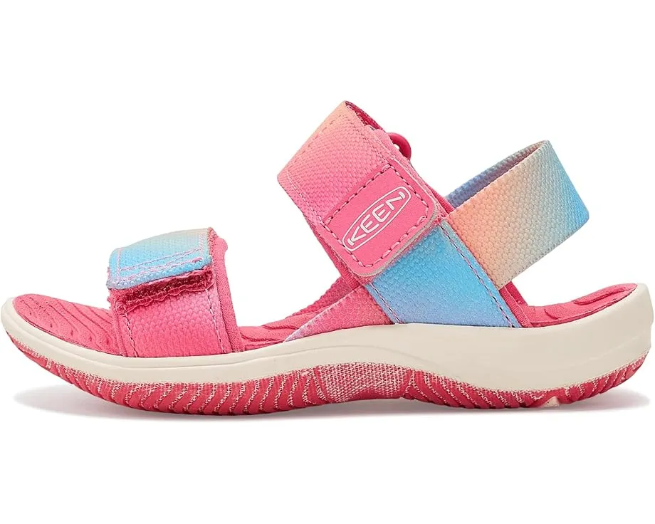 Детские сандалии KEEN Elle Backstrap с застежкой на липучке из переработанного полиэстера