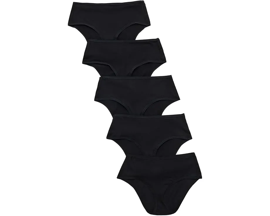 Набор из 5 трусиков PACT Everyday Mid Rise Hipster с заниженной посадкой