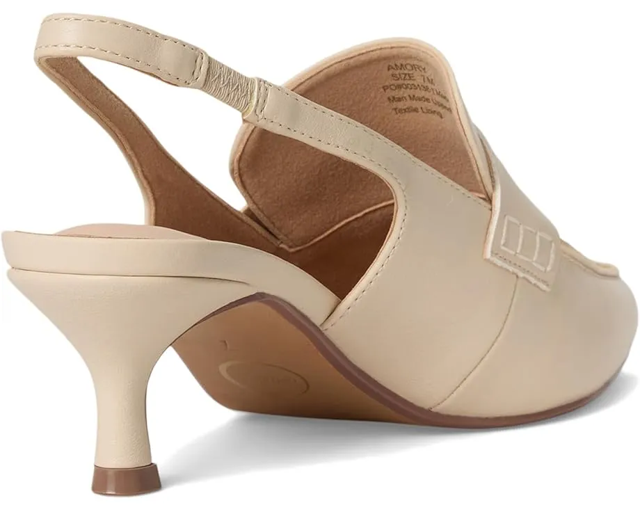 Туфли Journee Collection Amory на низком каблуке с квадратным носком и ремешком