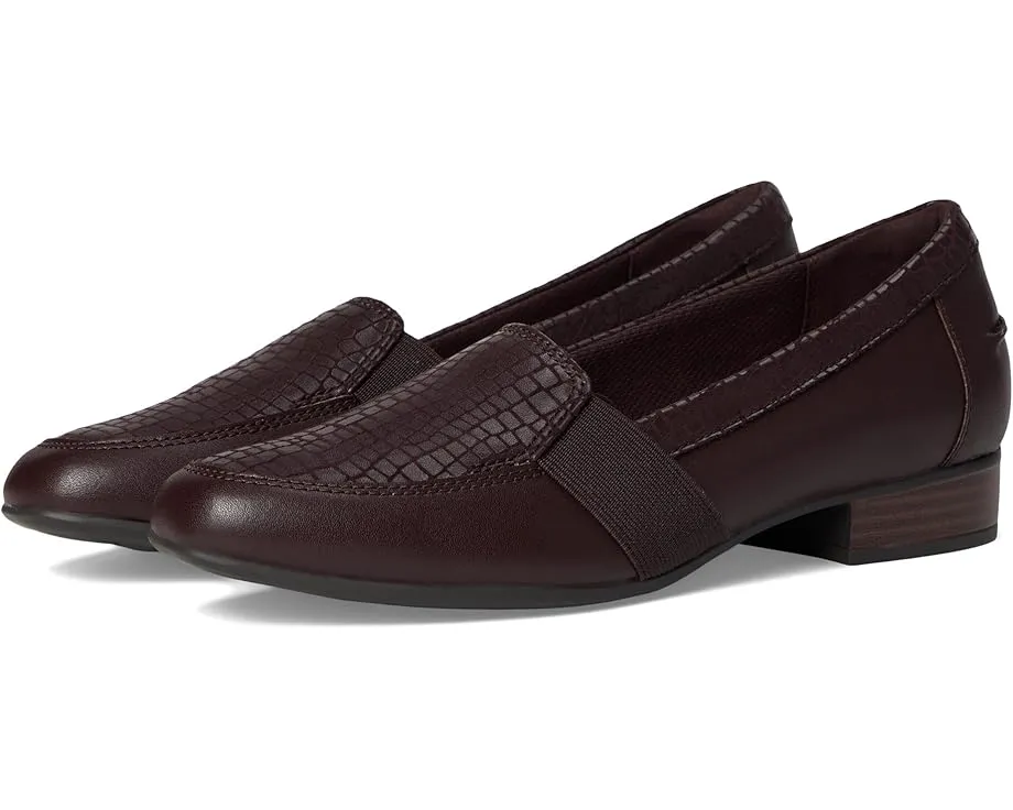Лоферы Clarks Juliet Beat с квадратно-круглым носком и каблуком из термопластичной резины
