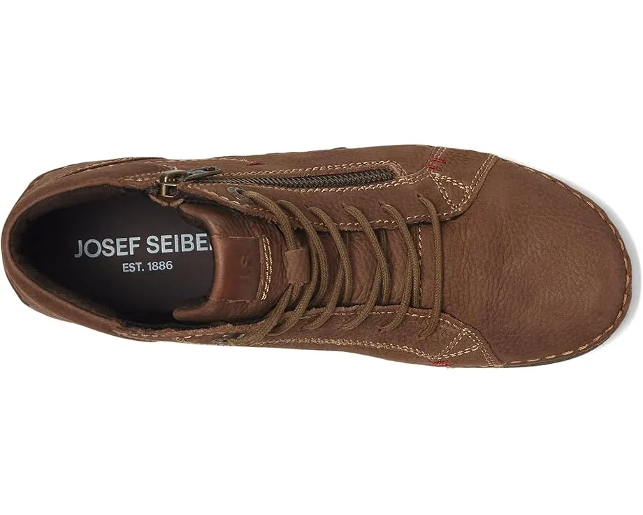 Ботинки Josef Seibel Fergey 67 из нубука с ручной строчкой