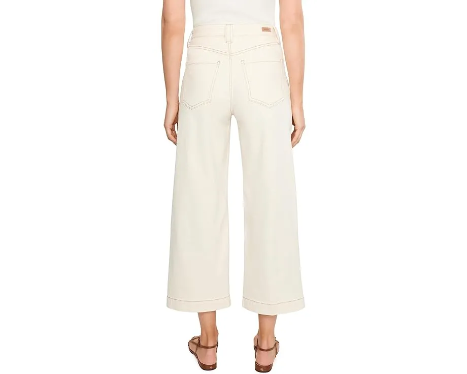 Брюки Stride High-Rise Wide Leg Crop Liverpool Los Angeles с накладными карманами 66 см