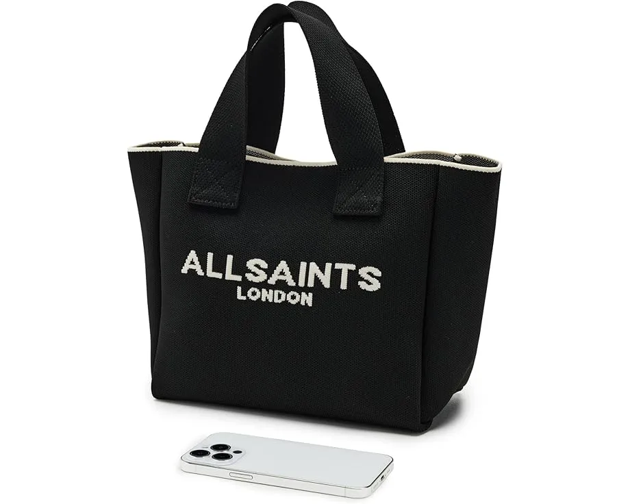 Мини-торба AllSaints Izzy с вязаным дизайном и съемным ремнем