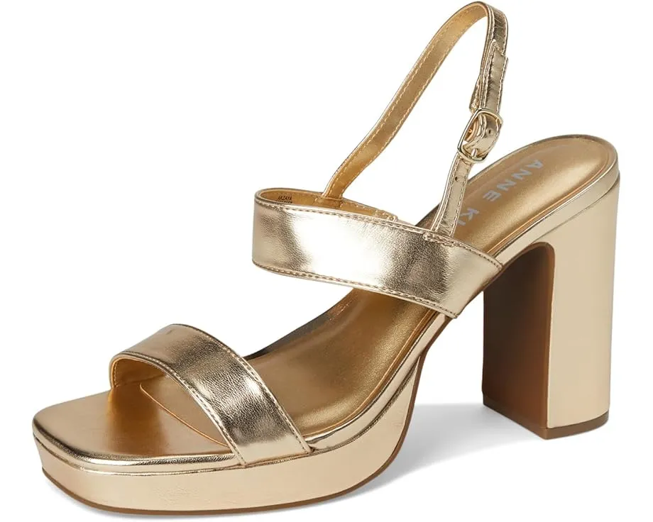 Босоножки Zaya на платформе от Anne Klein с квадратным носком и двумя ремешками