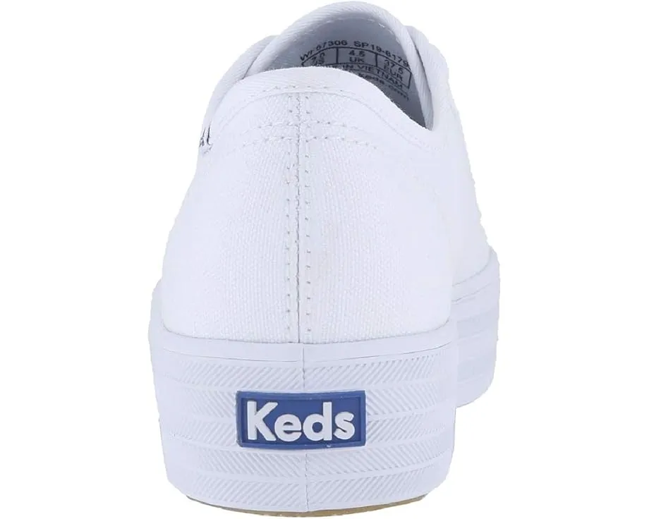 Кроссовки Keds Triple Kick Canvas на платформе с ортолитовой стелькой