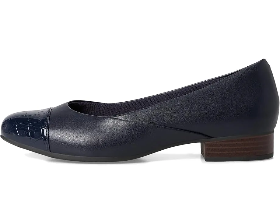 Слипоны Clarks Juliet Rise с декоративным мыском и устойчивым каблуком