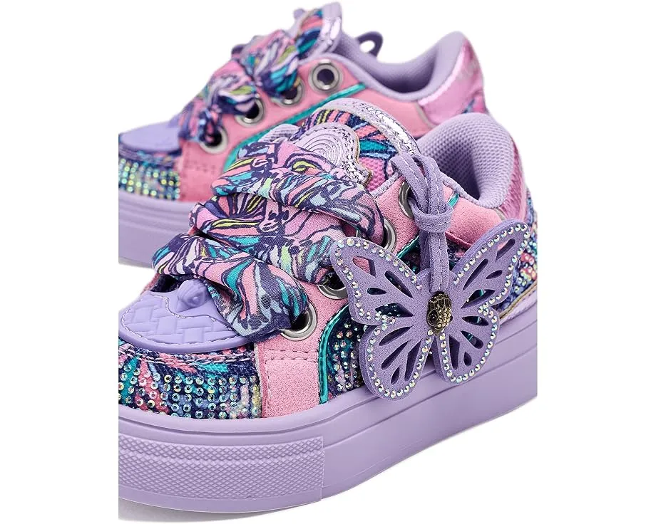 Kurt Geiger London Kids Кроссовки Mini Southbank Tag с цветком для малышей