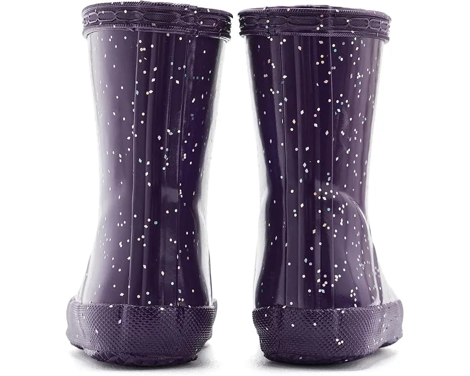 Детские сапоги Hunter First Giant Glitter с блестками