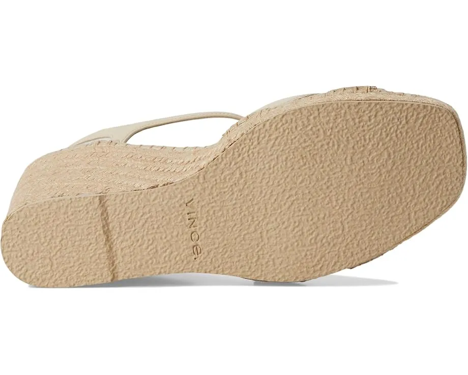 Эспадрильи Vince Gwen на танкетке с квадратным носком и ремешком на щиколотке