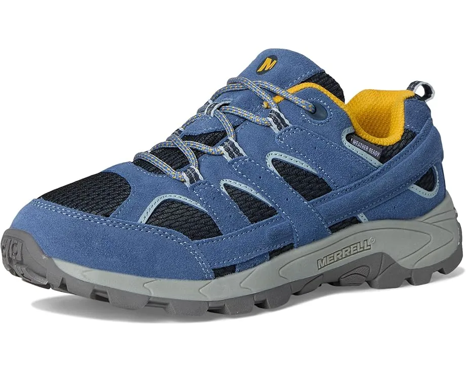 Детские треккинговые ботинки Merrell Kids Moab KDZ WP из кожи с мембраной