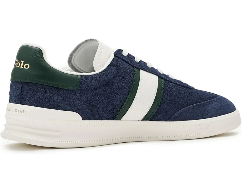 Кроссовки Polo Ralph Lauren Heritage Aera из замши с винтажным силуэтом