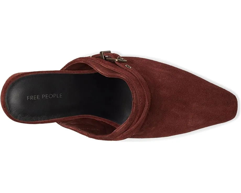 Туфли Free People Date Night на каблуке с удлиненным носком и кожаной подкладкой