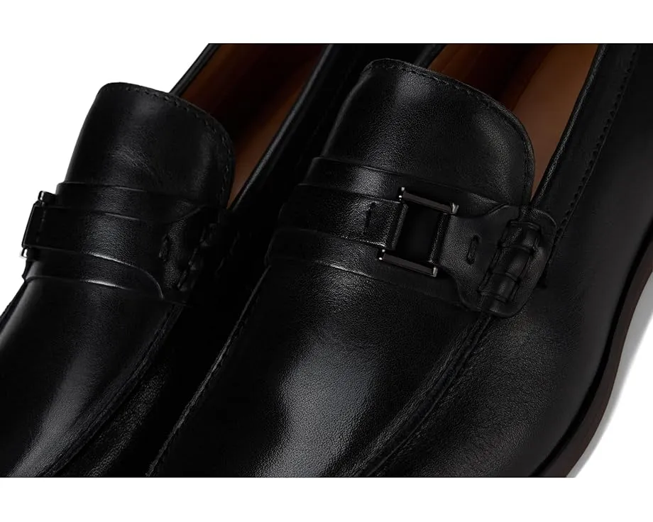 Лоферы Steve Madden Adair из щеточной телячьей кожи с устойчивым каблуком