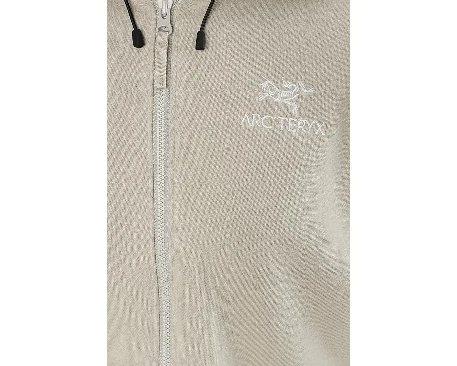 Кроп худи Arc'teryx Emblem Fleece Full Zip из флиса средней плотности