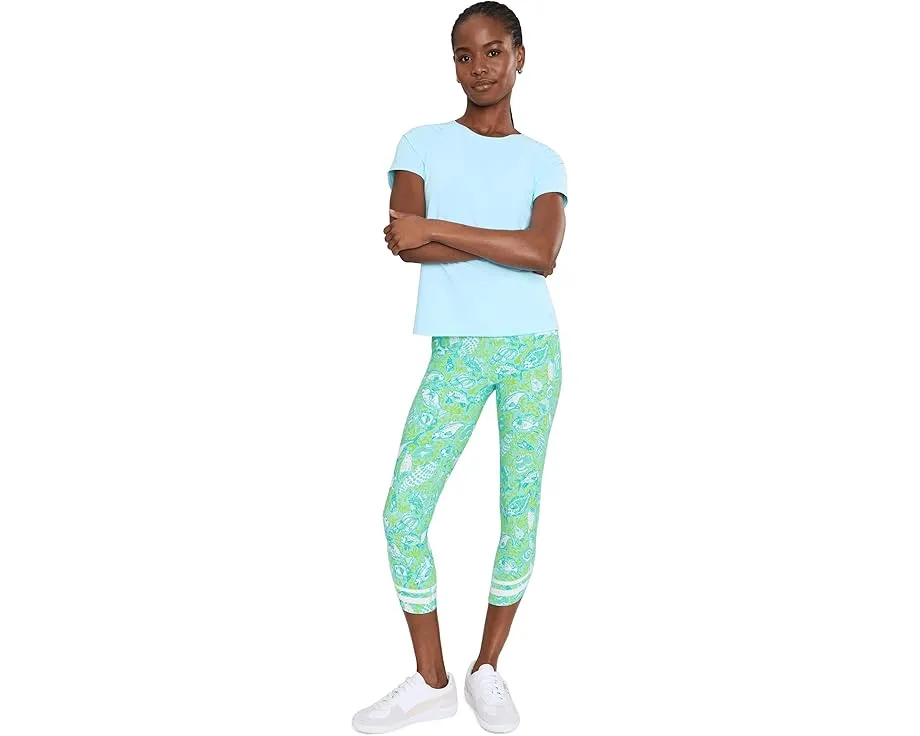 Лосины Weekender High Rise Crop от Lilly Pulitzer с высокой посадкой