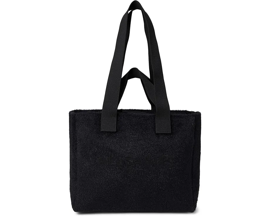 AllSaints Сумка Izzy Medium Tote с анималистичным принтом и двумя вариантами ношения
