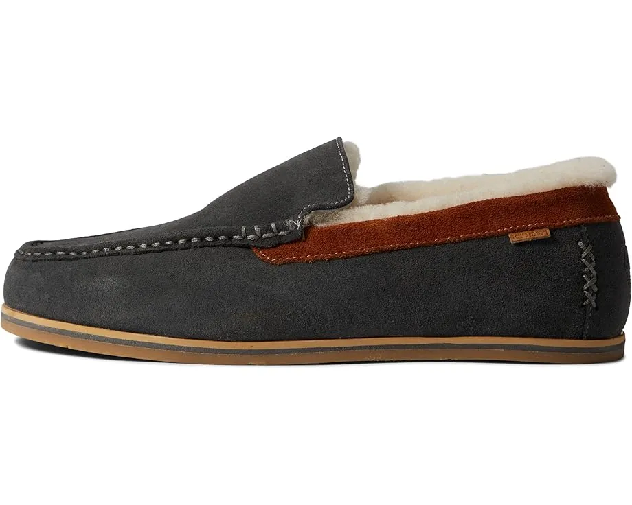 Домашние тапочки hari mari Hacienda из замши с подкладкой из овчины и стелькой с памятью формы