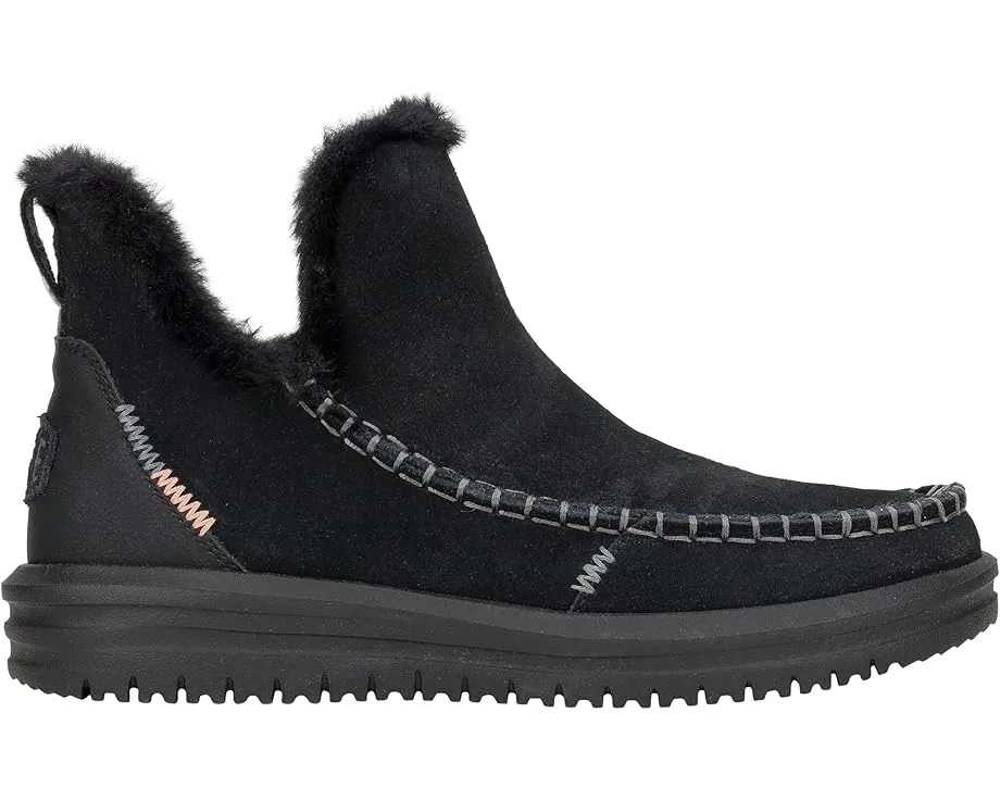Ботинки Hey Dude Camden Suede до щиколотки с искусственным мехом