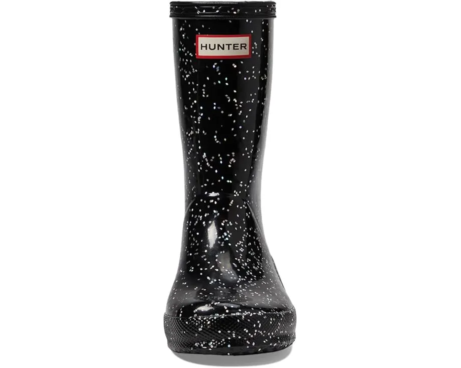 Детские резиновые сапоги Hunter Kids Original First Classic Giant Glitter с блестками