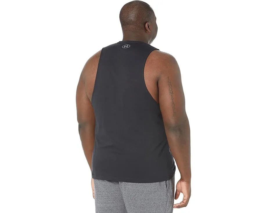 Мужской майка Under Armour Left Chest Cutoff с усиленной подвижностью