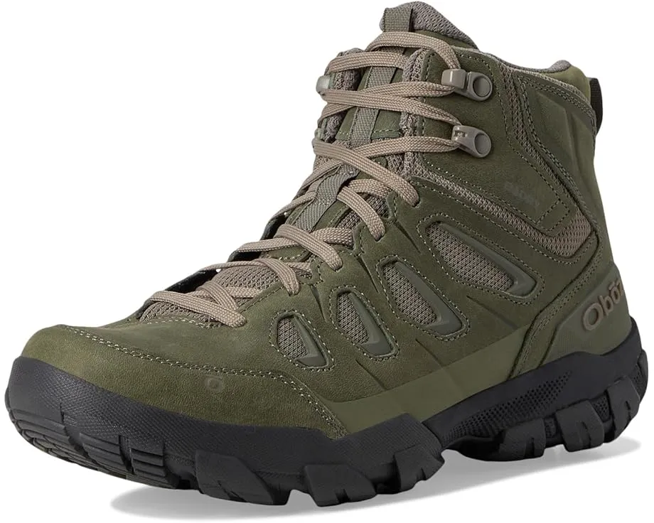 Средние треккинговые ботинки Oboz Sawtooth X Mid B-DRY с мембраной и усиленной амортизацией