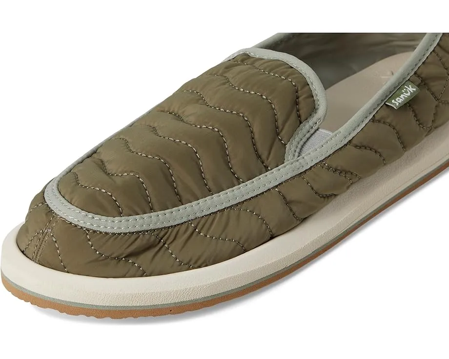 Sanuk Donna Quilted с стеганым верхом и стелькой Soft Top
