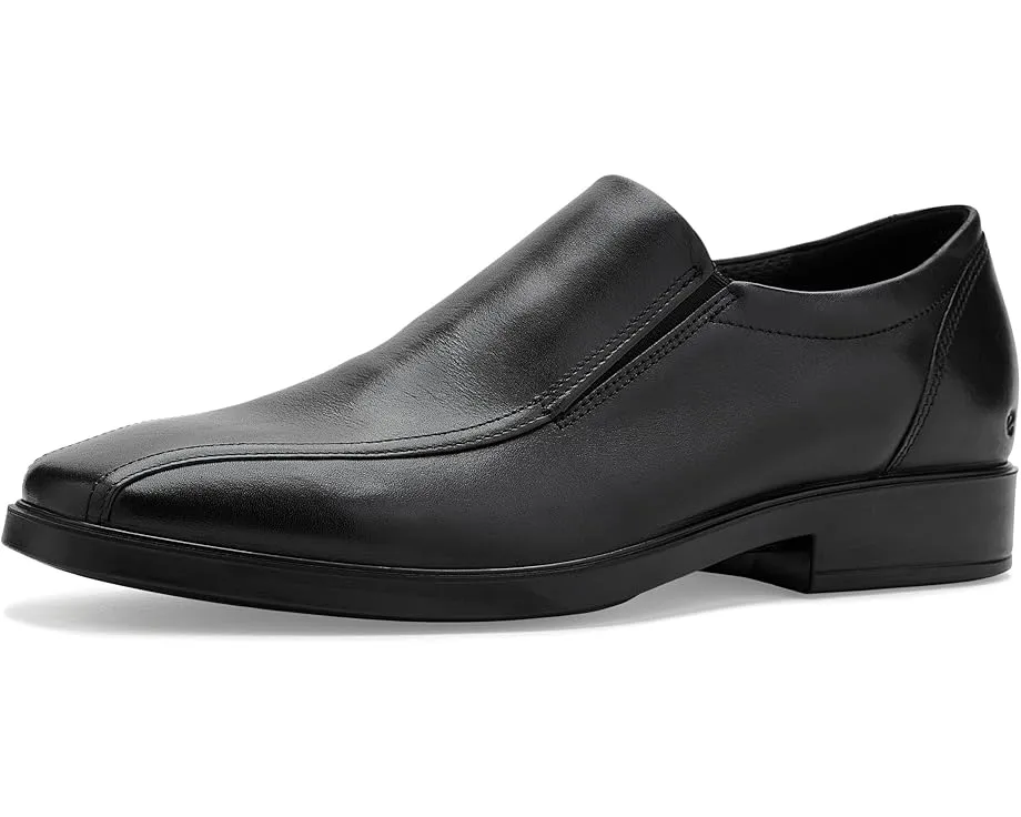 Мужские лоферы ECCO Milan Bike Toe с эластичными вставками и технологией FLUIDFORM