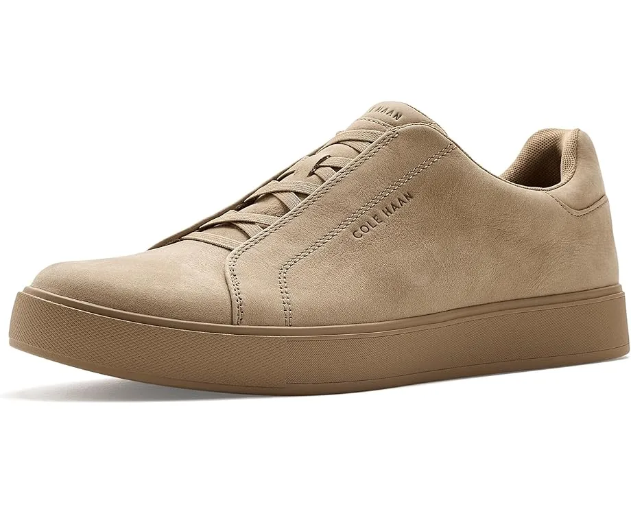 Cole Haan Grandpro Luxe Slip On слипоны из кожи с круглым носком