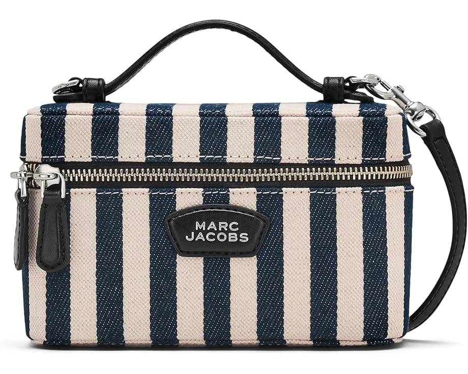 Сумка для косметики Marc Jacobs из полосатого холста The Stripe Canvas Everyday Vanity