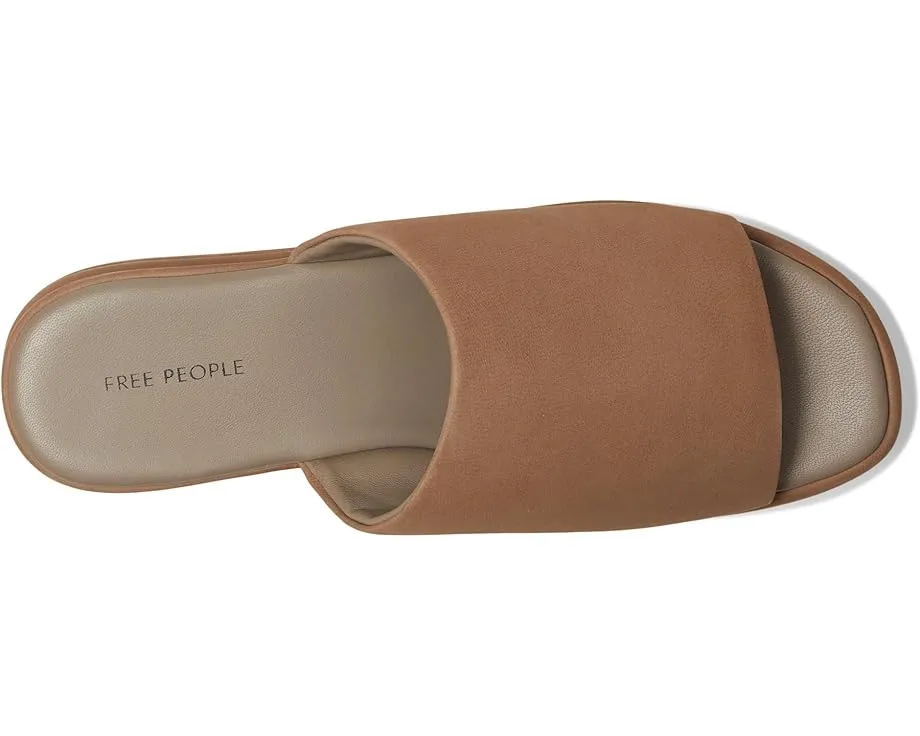 Сандалии Free People Harbor Flatform на платформе с кожаной стелькой