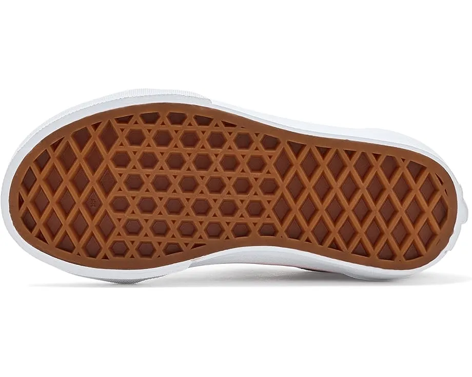 Кроссовки Vans Kids Old Skool V с блестками и застежками на липучках