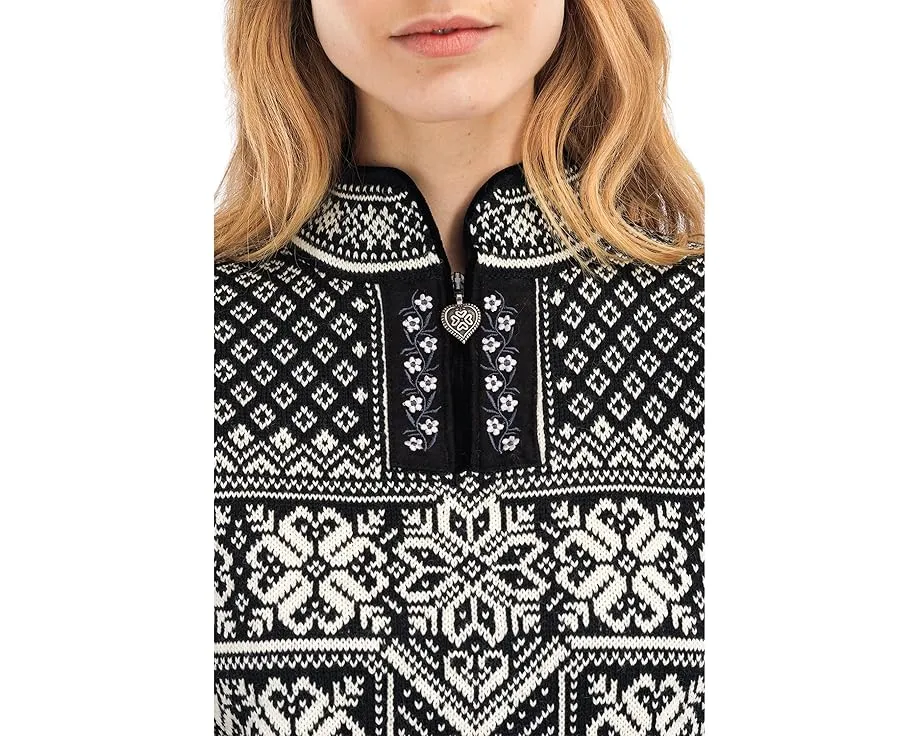 Свитер Dale of Norway Peace из 100% шерсти с воротником-водолазкой