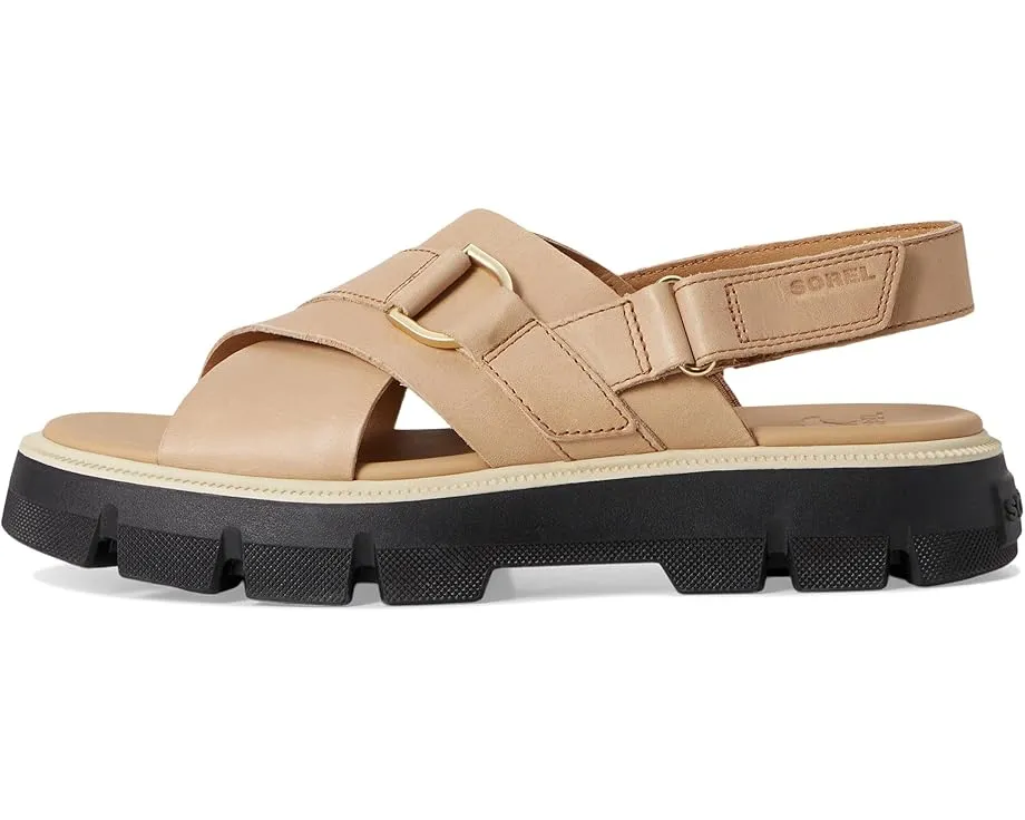 Сандалии SOREL Rein CB™ Crisscross с перекрестными ремешками и подошвой FEATHERTREAD