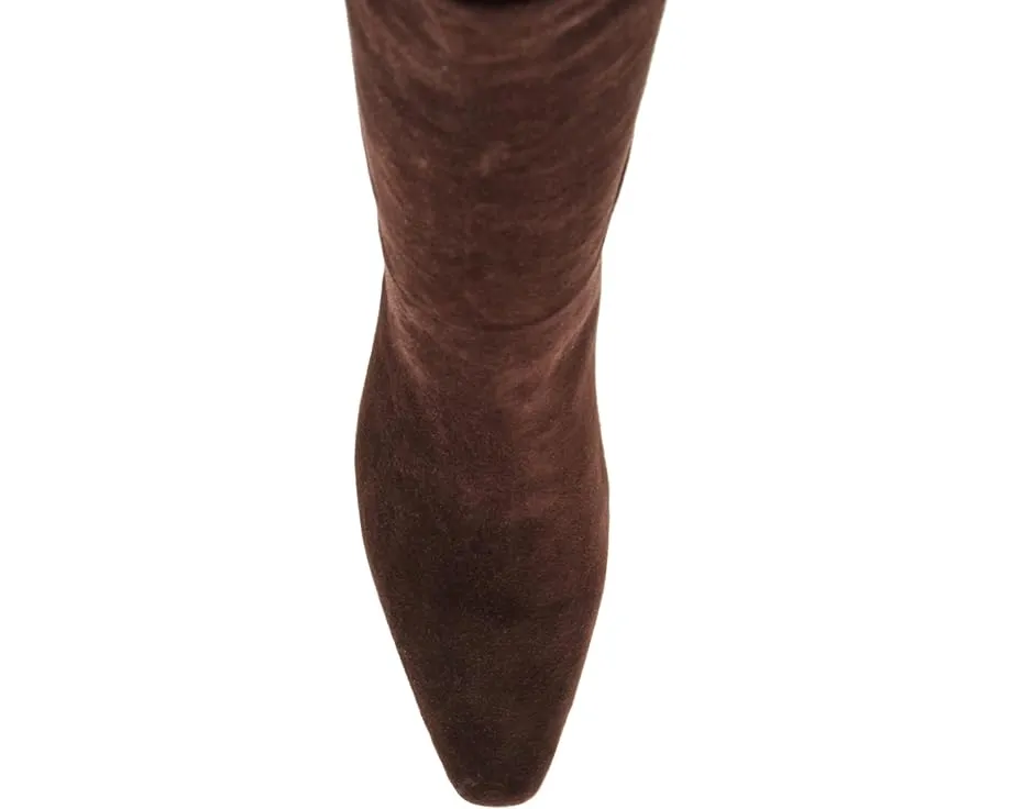 Ботильоны Steve Madden Dagne до колена на небольшом каблуке с острым носом